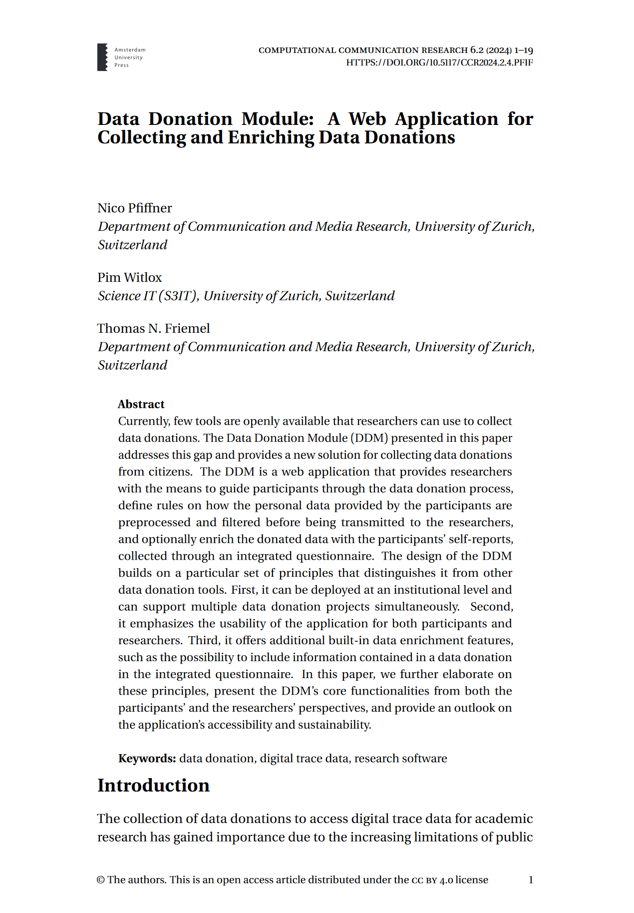 DDM paper title page