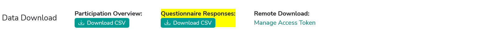 Questionnaire Responses Download